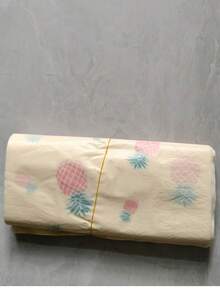 25/50/100个/包 购物袋、手提袋、包装袋、收纳袋、多用途袋、粉色便利袋、垃圾袋，适用于旅行、户外活动、超市购物、返校季、婚礼、情人节包装等场合，带有轻微印刷痕迹、图案和不影响使用的杂质。 - 多色 - 查看 23