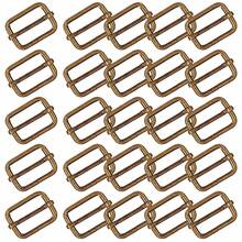 25pcs 1 Inch Metal Rectangular Adjustable Webbing Sliders, Suitable For Wallets, Buckles, Straps, Backpacks, Pet Leashes, Leather Crafts - One Size - View 10