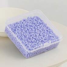 3100 piezas Cuentas de fusión de mini píxeles de 2.6 mm, cuentas de hierro para rompecabezas, alta calidad para manualidades DIY y regalos - Cuentas Perler de 2,6 mm - Ver 12