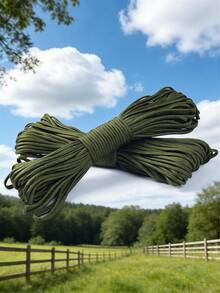 10M 黑色尼龙编织绳，扭曲聚丙烯绳，适合户外使用、晾衣绳、帐篷 DIY、手工和装订 - 彩色 - 查看 5