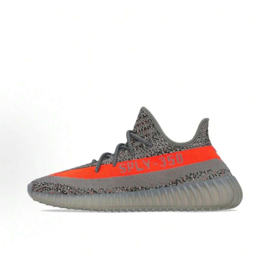 Adidas Originals Yeezy Boost 350 V2 BELUGA RF Low-Top Sporty Casual Shoes, Unisex - 灰色 - 查看 1