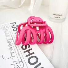 2 Packs/1 Pack, Women's Large Pumpkin Grip Clip, Matte Solid, Super Power Claw, Suitable For Heavy Hairpin, Hair Claw Hair Accessories,Fashion Claw Clips,Elegant Hair Clips,Women Hair Clutch - Multicolor - View 9