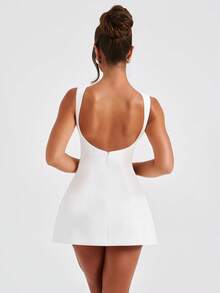 Asymmetrical    Beach - White - View 4