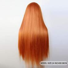 ZigZag Hair 24英寸Yaki直发#613金色蕾丝前假发，耐热合成纤维，自然发际线，适合日常佩戴、派对和节日场合。 - 彩色 - 查看 2