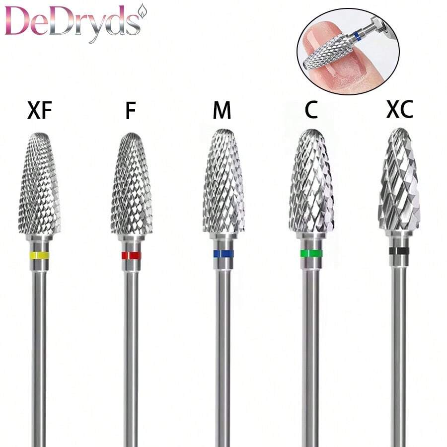 Juego de brocas profesionales para taladro de uñas para eliminación rápida de uñas de gel, adecuado para todos los tipos de uñas, limas de uñas duraderas, perfecto para uso en casa y salón, fácil de limpiar, accesorios de taladro de uñas de larga duración, esencial para manicura y pedicura - Multicolor - Ver 1