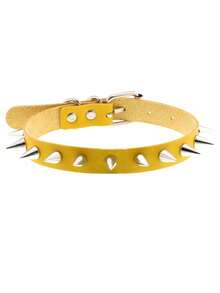 1 chiếc vòng cổ choker kiểu Punk Goth nhiều màu sắc bằng da PU phong cách Y2K đính đinh tán, phù hợp cho nữ, nam và unisex, dùng hàng ngày, lễ hội, tiệc tùng, biểu diễn, Giáng sinh, Ngày Valentine, phụ kiện thời trang làm quà tặng. - phong cách 1 - Xem 12