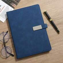 1set, Personalized Leather Notebook Set - Notebook And Gel Pen Set - Ideal Gift For New Jobs Or Teachers - Perfect Office Supplies And Stationery Gift - Comes In Travel-Size Notebook - Notebook Can Be Purchased Separately Or As A Gift Set - Thoughtful And Stylish Gift For Any Occasion - Great For Note-Taking, Journaling, And Creative Writing! Desert Autumn Cozy Style, Office Decor, Holiday Calendar - Multicolor - View 8