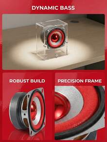 2个4欧姆5瓦全频扬声器，立体声低音扬声器，适用于Arduino替换 - 彩色喇叭 - 查看 8