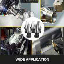 5 PCS Collet Set, CAT40 ER32 Collet Chuck, For CNC Engraving Machine & Milling Lathe Tool (CAT40 ER32) - 5 PCs - View 7