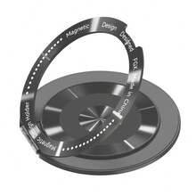 Aluminum Alloy Magnetic Phone Ring Holder, Compatible With MagSafe, Magnetic Phone Stand Compatible With IPhone 17/16/15/14/13/12 Series, Includes MagSafe Adapter Ring Compatible With IPhone, Android Phone, Gift For Birthday, Family, Friends Gifts Birthday Phone Grip Phone Accessories - Multicolor - View 13