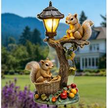 2D亚克力可爱动物花园庭院户外地钉，防水防锈 - C - 查看 4