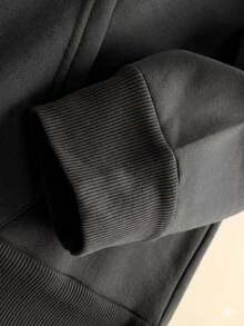 SKT Basic Kangaroo Hoodie With Rock Band Masks - Men's Streetwear - Various Colors - Street Style!!! We Have Plus Sizes!! - 深灰色 - 查看 4