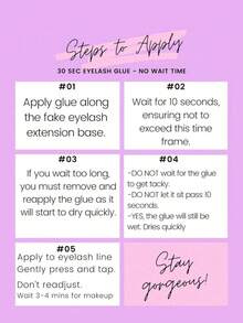 SalonPro 30-Second Extra Strong Black Eyelash Glue - Professional Salon-Grade Formula, Quick Drying, Waterproof, Long-Lasting Wear - View 9