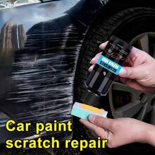 JB-XPCS Bộ sản phẩm gel sửa chữa vết xước và loại bỏ vết xoáy trên xe hơi - Công thức đánh bóng và phủ sáp đa năng để phục hồi lớp sơn, thích hợp để loại bỏ vết xước trên xe máy, thuyền, xe RV, máy bay. - màu đen - Xem 11