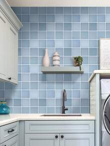 1/10/20 miếng dán tường hình vuông tự dính, tấm ốp tường PVC 3D, decal trang trí tường, trang trí tường phòng khách, ốp tường bếp, phong cách hiện đại phổ biến, trang trí nội thất. - A - Xem 7