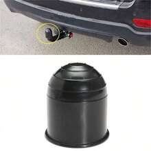 Universal 50MM Trailer Accessories Black Trailer Ball Cover Tow Bar Ball Cover Cap Hitch Protection Car Styling - A - View 7