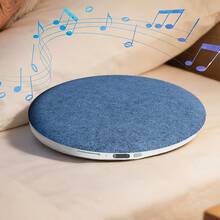 Alto-falante de Travesseiro, Alto-falante Sem Fio Slim, Alto-falante Portátil Estéreo de Ajuda para Dormir, Alto-falante de Travesseiro, Alto-falante de Travesseiro de Ajuda para Dormir, Suporta Reprodução via Bluetooth e Cartão TF - Azul - Visão 7