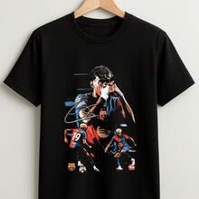 2026 World Cup Youth And Adult #L@M!NE #Y@MAL 66 T-Shirt, Graphic Tee, Soccer Fan Tshirts, Sports Lover Tshirts, Co - 黑色 - 查看 1