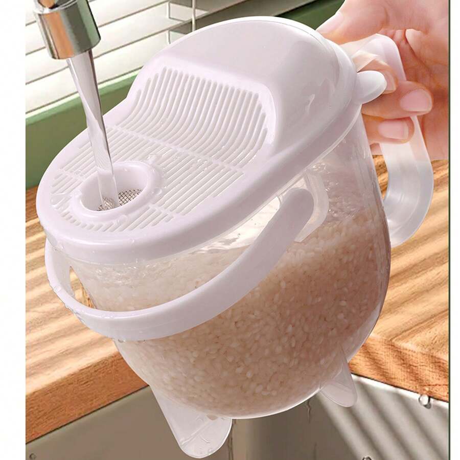 14oz Rice Washer, Rice Strainer, Quinoa Strainer Suitable For Granular Ingredients Such As Beans Grapes And Cherry Tomatoes - 1pcs - View 1