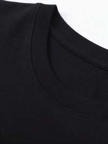 Camisetas para Mujer Juego de 3 Camisetas de Manga Corta de algodón Suave y Transpirable Diseño clásico para Ropa Informal Informal cómoda de Verano para Mujeres jóvenes y Adultas Tallas XS S M - 3 piezas negras - Ver 5