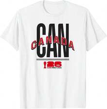FIFWORLD CUP26 Canada Host Country Arch T-Shirt - White - View 1