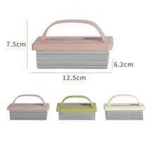 1pc Hand-Held Sponge Mop, Hands-Free Cleaning For Kitchen, Bathroom, Vanity, Slouchy Person Cleaning Tool - A - View 5