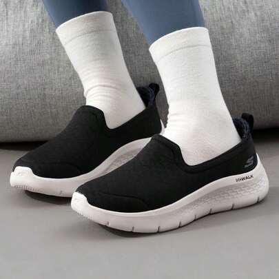 Skechers Women's Shock-Absorbing Casual Sneakers 124825-BLK