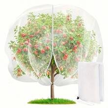 Túi lưới bảo vệ cây ăn quả cỡ lớn (có khóa kéo và dây rút), túi lưới che chắn cây ăn quả, rau, cây bụi và hoa, chống côn trùng và chim. Thích hợp cho cây táo, cây việt quất để bảo vệ khỏi chim, sâu bệnh và hươu nai. Lưới che chắn có thể tái sử dụng, không ảnh hưởng đến việc tưới nước, dụng cụ làm vườn. - Nhiều kiểu dáng - Xem 1