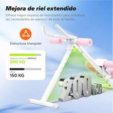 MERACH Integrated Fitness Equipment - White - View 6