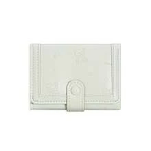 压纹小熊蝴蝶结三折多卡钱包，韩版简约时尚女士大容量钱包，迷你钱包，小钱包，可爱钱包，教师配饰，可爱钱包 - 彩色 - 查看 13