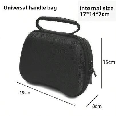 Game Controller Protective Case, Game Controller Storage Bag, Shockproof And Eva Hard Shell Storage Box, Design With Carry Handle + Thickened Anti-Collision Lining, Compatible With Most Game Controllers, Multi-Compartment Game Accessory Storage Box, Gaming Accessories, Suitable For Storing And Carrying Game Controllers, Are Essential Items For Gamers