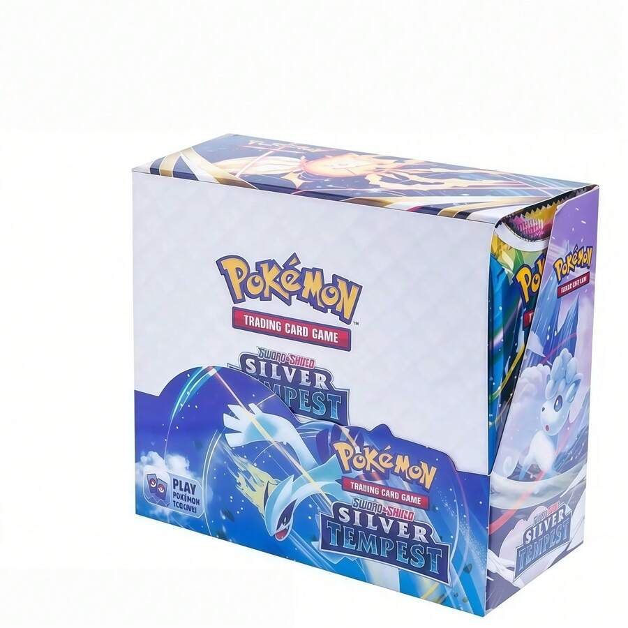 1 Box 36pcs Pokemon Collectible Trading Cards - Multicolor - View 1
