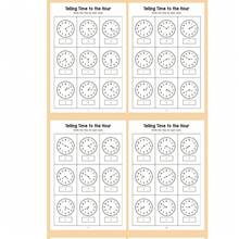 儿童学习时间概念练习册，适合家庭教育和幼儿园活动，包含阅读和数学练习题，非常适合课堂教学和返校用品。 - 黑與白 - 查看 8