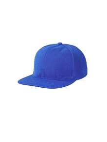 1pc Unisex Kids' Sun Protection Fabric Hip Hop Flat Brim Hat, Outdoor Street Style For Summer - 1PC - View 17
