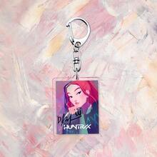 KPOP Acrylic Keychain Pendant, Witch Hunting Girl Group Keychain, KPOP Accessory - Multicolor - View 7