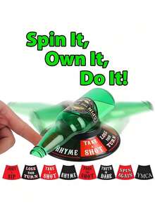 1 pièce Roue de jeu à boire en plastique, jeu simple pour animer l'ambiance de boisson, convient pour les anniversaires, les fêtes, les enterrements de vie de garçon, les bars, les karaokés et autres rassemblements sociaux, un cadeau pour les amis et la famille (le produit peut avoir des défauts mineurs qui n'affectent pas l'utilisation) - Multicolore - Voir 9