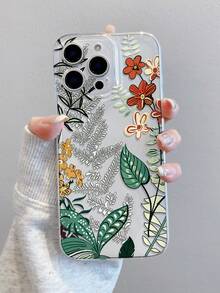 这款透明加厚防摔UV喷漆TPU手机壳，采用简约彩色花卉图案设计，尽显优雅高端商务风范，防污耐用，适用于 17/17 Air/17 Pro/17 Pro Max、16/16 Plus/16 Pro/16 Pro Max、15/15 Plus/15 Pro/15 Pro Max、14/14 Plus/14 Pro/14 Pro Max系列，提供镜头保护，也可作为保护套使用，是新年、圣诞节、万圣节或情人节的理想礼物。 - 彩色 - 查看 3