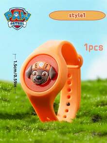 1 pezzo Braccialetto in silicone con cartone animato Paw Patrol, adatto come regalo per amici, compagni di classe, matrimoni, miglior regalo per le vacanze, decorazione per l'atmosfera della festa, decorazione perfetta per la festa, decorazione per la casa, decorazione perfetta per la stanza, regalo di Natale, San Valentino, regalo ideale per la celebrazione del compleanno, souvenir per le donne, estetica carina, regalo di San Valentino, decorazione, decorazione per la casa, regalo di San Valentino - Multicolore - Visualizzare 4