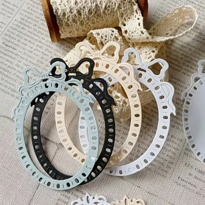 1pc Bow Metal Cutting Die Loose-Leaf Notebooks Knife Mold Used For Paper Card Greeting Card Making Scrapbook DIY Card Album Craft Decoration Metal Mold Die Cut