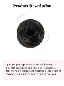 1件优雅迷人的女士发饰，4英寸弹力发夹，采用耐热合成纤维制成，百搭设计，适合所有发质，佩戴牢固，适合日常使用、海滩、婚礼、音乐节、复活节等各种场合，是居家美发的理想之选。 - 彩色 - 查看 9