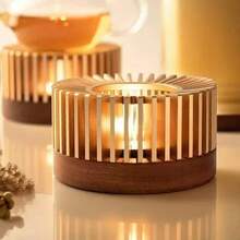 铝合金保温茶壶，花卉图案茶壶，蜡烛加热茶壶，酒店/餐厅保温器，返校礼物 - 彩色 - 查看 4