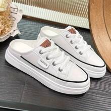 Lightweight And Versatile Women's Casual Athletic Shoes, Perfect For Travel And Easy To Wear. - White - View 3