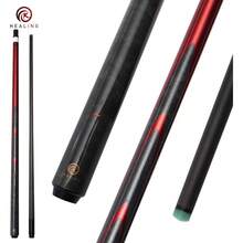 okhealing 1/2 Split Billiard Cue Stick Pro Taper Carbon Fiber Pool Cue 12.9mm Tip Length 147cm/58in Uni-Loc Pin Or 3*8-3 Joint 19Oz Can Install Counterweight Screws - Red - View 9