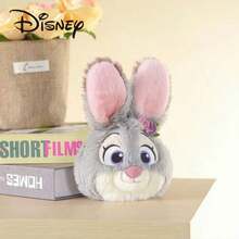 Disney Zootopia Judy Hopps Plush Coin Purse, Earphone Case, Key Holder, Birthday Gift, Valentine's Day Gift, Party Favor, Souvenir, Giveaway - Multicolor - View 5