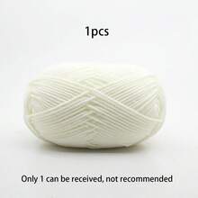 3 Rolls/150g 5-Ply Acrylic Blended Yarn, 50g Per Roll, 100% Acrylic Soft Yarn, Medium Thickness - Ideal For Handmade Knitting, Weaving, DIY Crafts, Knitting And Crocheting, Soft And Versatile, Suitable For DIY Crochet And Woven Bags - Multicolor - View 48