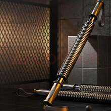 20/50kg Home Fitness Arm Strength Trainer - Use This Spring-Loaded Arm Strength Bar To Enhance Arm And Chest Muscle Strength - Multicolor - View 2