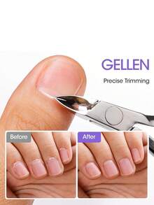 RANCAI 1 Pc Cuticle Trimmer Cuticle Nippers,Professional Stainless Steel Cuticle Cutter Cuticle Clippers Cuticle Remover,Pedicure Manicure Tools For Fingernails And Toenails(Silver) - Multicolor - View 6