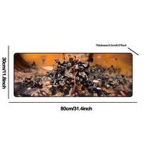 Tấm lót chuột chơi game hình robot khổng lồ, đế cao su chống trượt, họa tiết robot chiến đấu tương lai, phụ kiện máy tính bền chắc, phù hợp cho văn phòng tại nhà và chơi game, món quà lý tưởng cho người hâm mộ robot và game khoa học viễn tưởng. - Xem 8