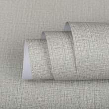 ucdfi 1卷自粘墙纸，房间装饰草编墙纸，自粘可移除墙面装饰墙纸，亚麻布加厚墙纸装饰贴纸，厨房装饰墙贴 - 麻布款 - 查看 26
