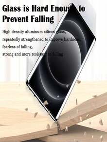 3 piezas Película de vidrio templado transparente 3D curvo Ultra HD a prueba de explosiones y resistente a los arañazos, compatible con reconocimiento de huellas dactilares, compatible con Samsung Galaxy S26 S25 S24 S23 Ultra/ Reno////// Compatible con Xiaomi, protector de pantalla de 9H de dureza - transparente - Ver 9